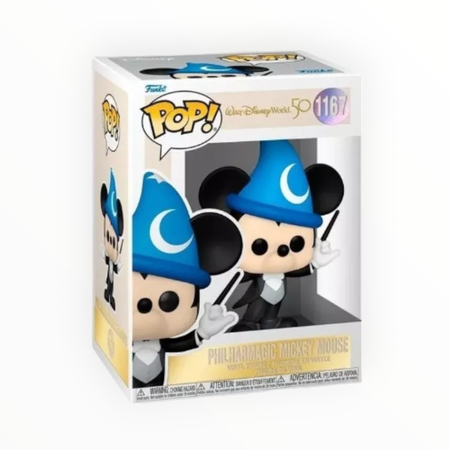 Funko Pop! - Mickey Philharmago, Disney 50 aniversario, modelo 1167