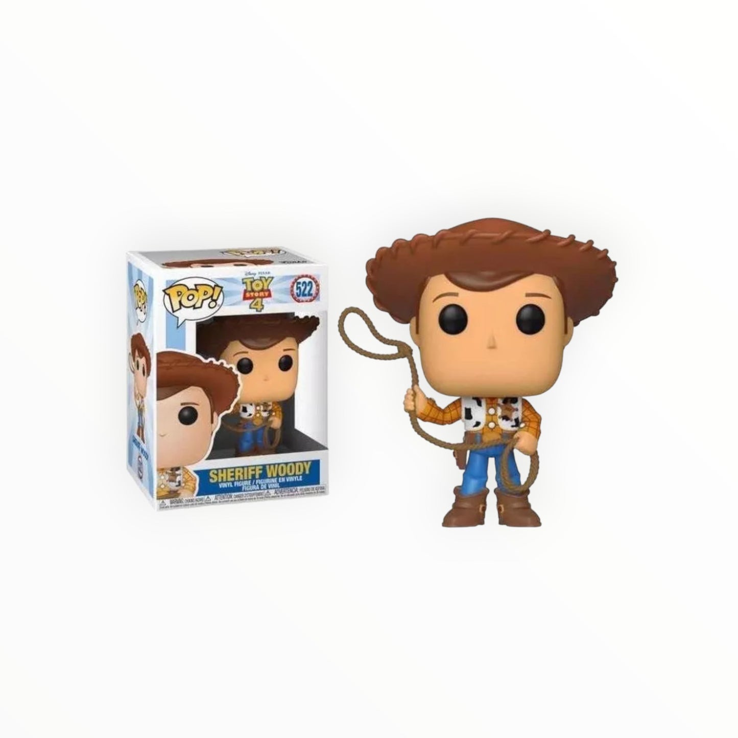 Funko Pop! - Woody, Toy Story 4, modelo 522