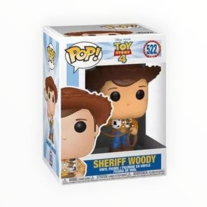 Funko Pop! - Woody, Toy Story 4, modelo 522