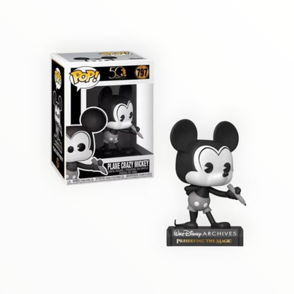 Funko Pop! - Mickey Blanco y Negro, 50 aniversario, modelo 797