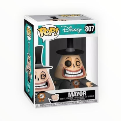 Funko Pop! - Mayor Con Megáfono, el extraño mundo de Jack, Disney, modelo 807