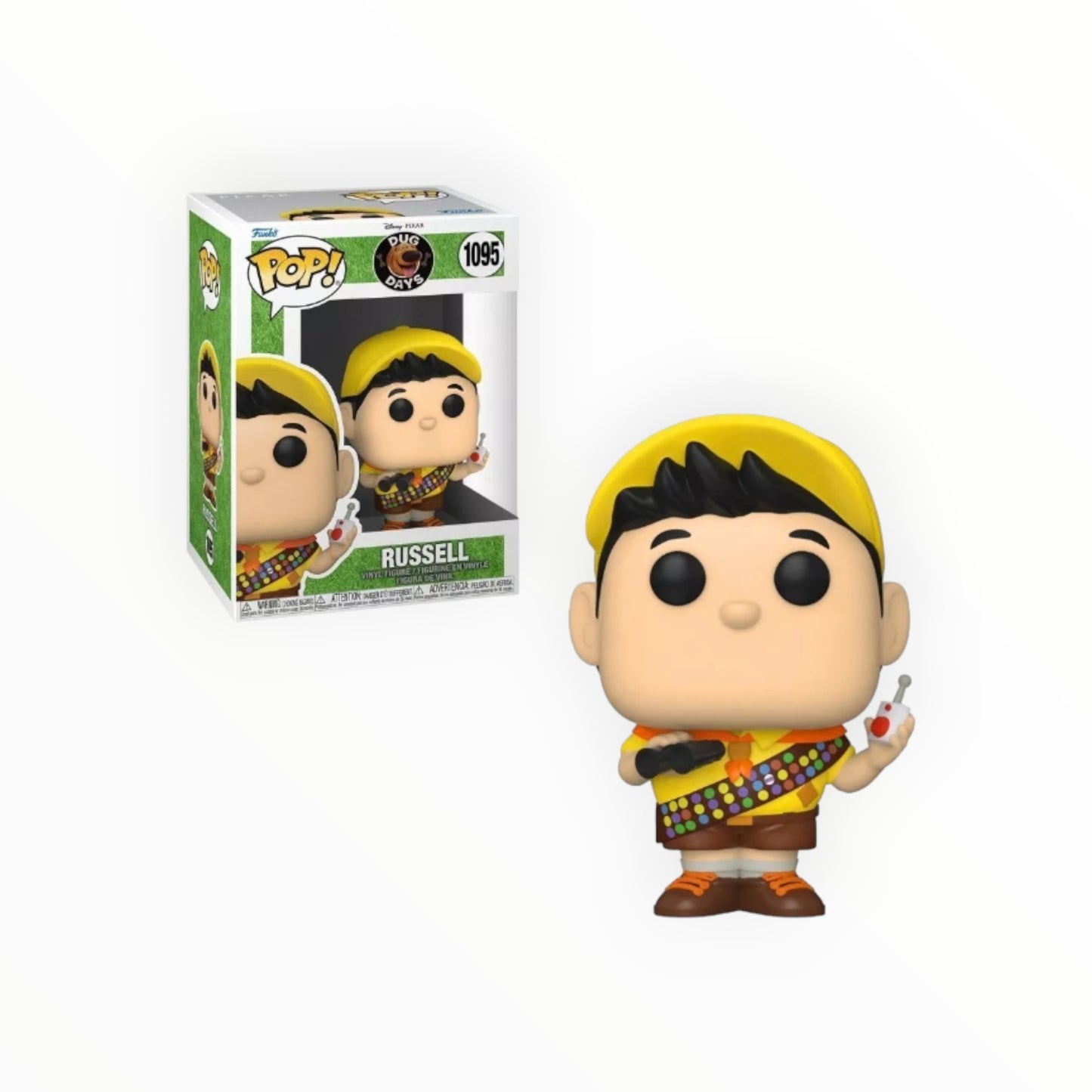 Funko Pop! - Russel, Dug Days, Disney, modelo 1095