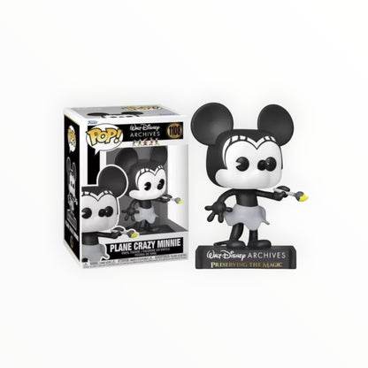Funko Pop! - Plane Crazy Minnie, Disney, modelo 1108