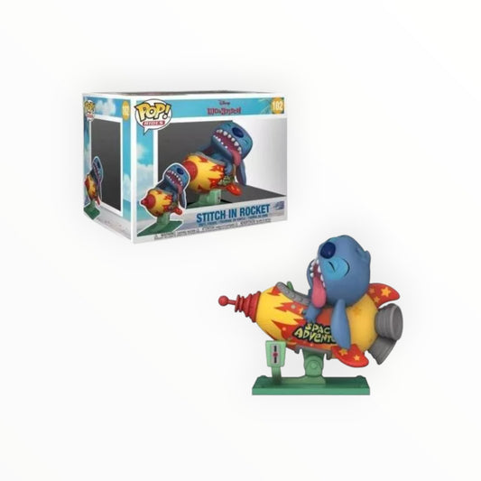 Funko Pop! - Stitch En Cohete, Disney, Modelo 102