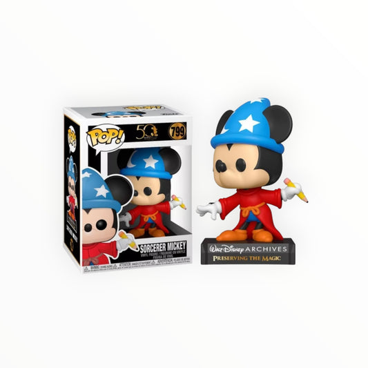 Funko Pop! - Mickey Aprendiz, 50 aniversario, modelo 799