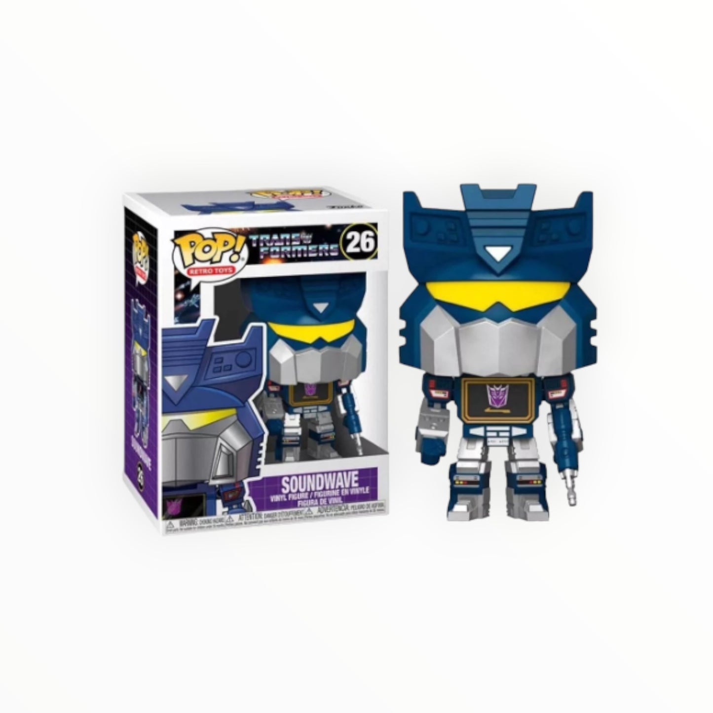 Funko Pop! – Soundwave, Transformers, Modelo 26