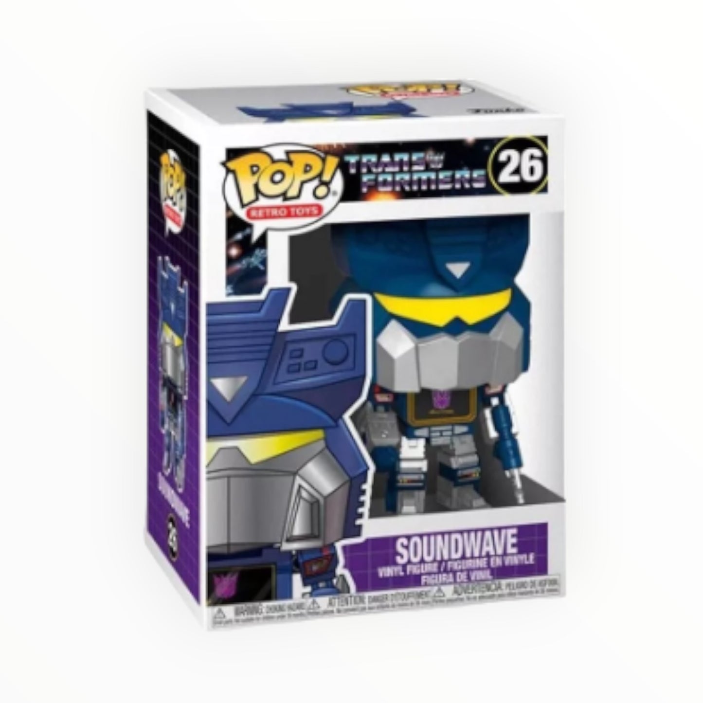 Funko Pop! – Soundwave, Transformers, Modelo 26