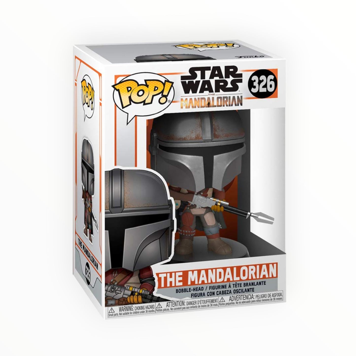 Funko Pop! - El Mandaloriano, Star Wars, Modelo 326