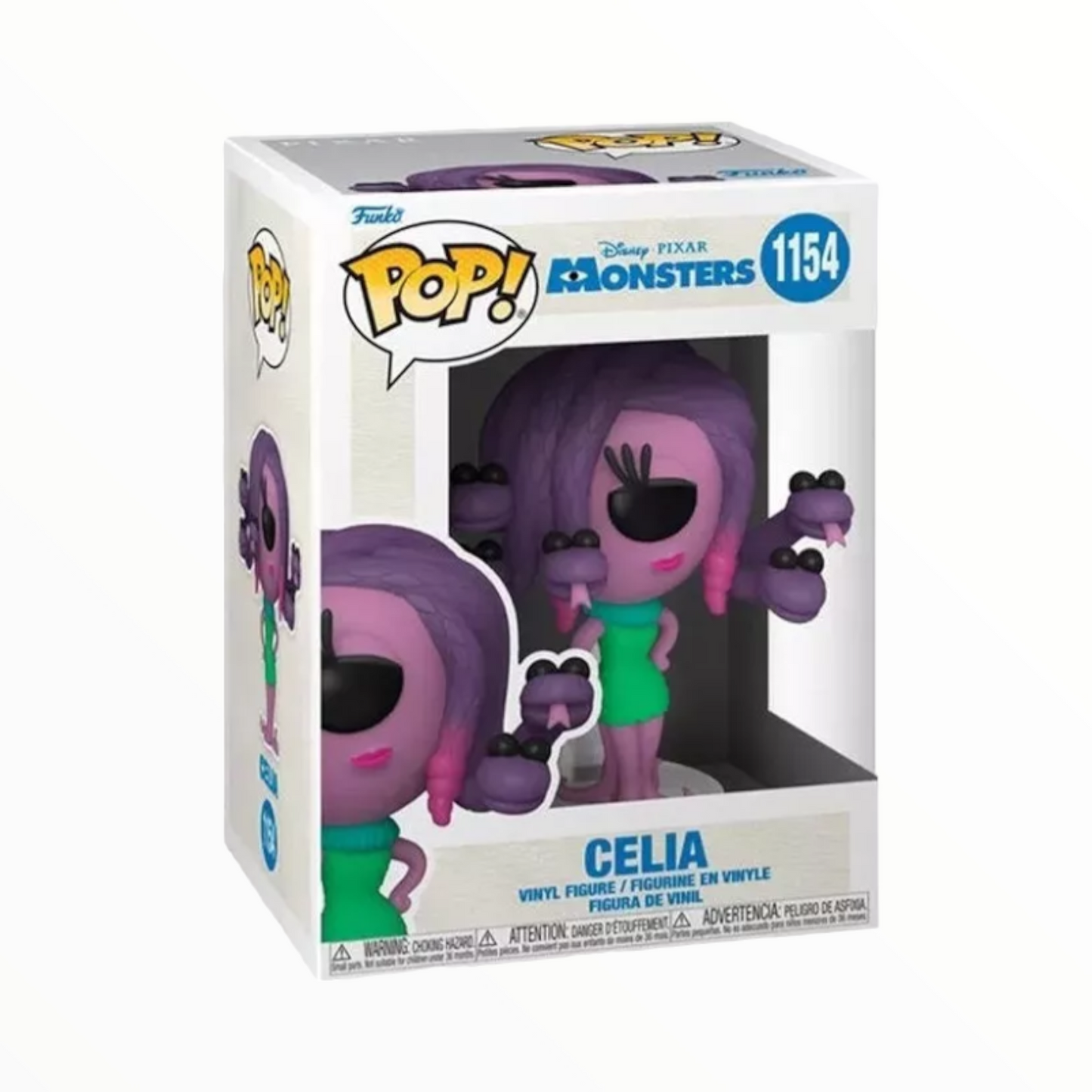 Funko Pop! - Celia, Monsters Inc, Modelo 1154