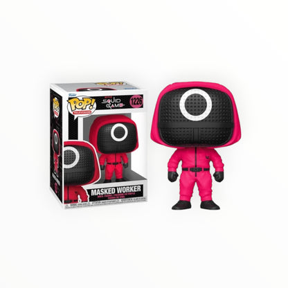 Funko Pop! - Soldado Rojo Con Mascara De Círculo, El Juego del Calamar, Modelo 1226