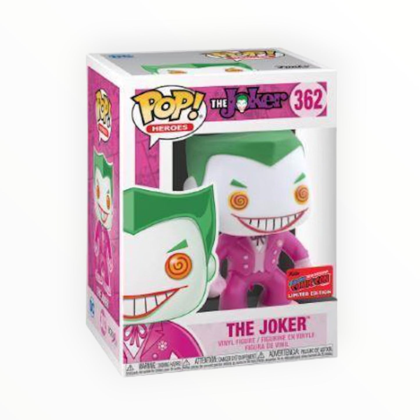 Funko Pop! - Joker Nycc Exclusivo, Lucha Contra El Cáncer, Modelo 362