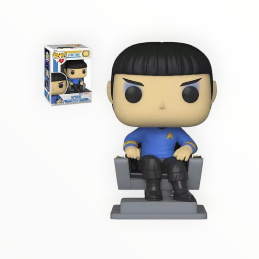 Funko Pop! - Spock En Silla, Modelo SE