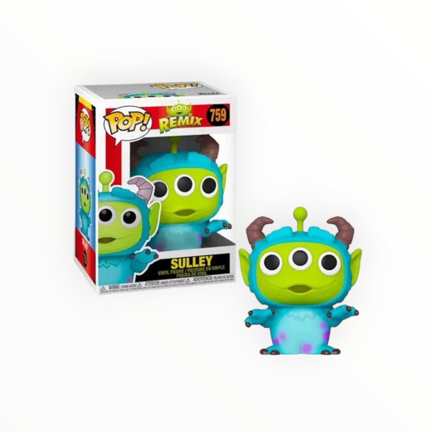 Funko Pop! - Sulley, Alien Remix, modelo 759