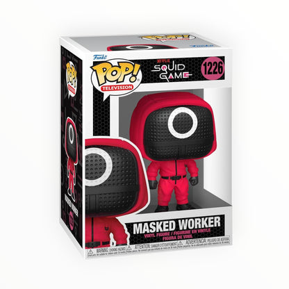 Funko Pop! - Soldado Rojo Con Mascara De Círculo, El Juego del Calamar, Modelo 1226